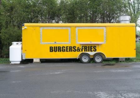 Static Roadside Food Trailer