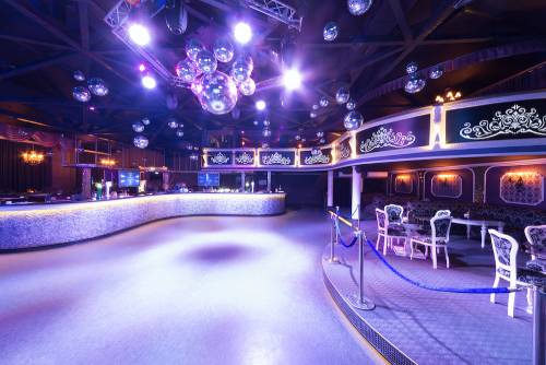 inside a nightclub inside a nightclub