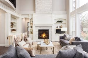 Living Room in New Luxury Home